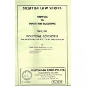 Sujatha's Political Science-II For B.S.L & L.L.B by Gade Veera Reddy